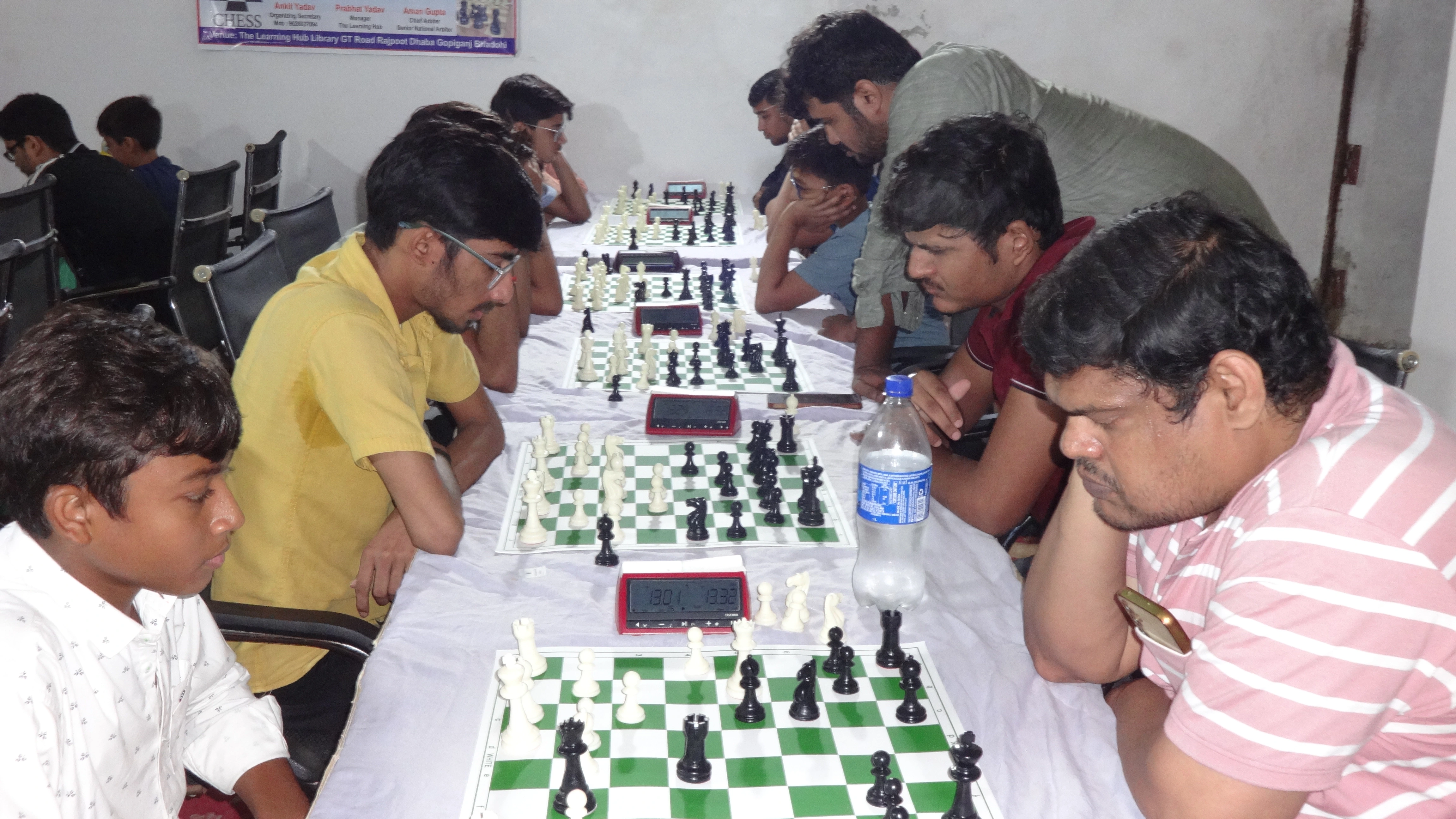 Chess session in prison